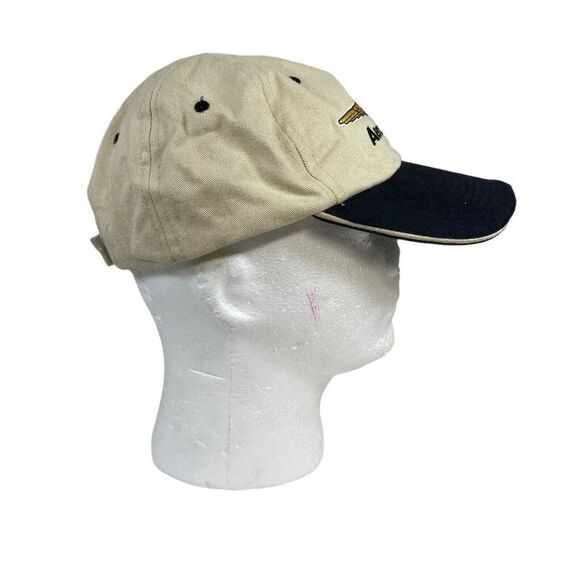 Vintage Shell Gas Oil Co Black And Tan Areoshell SnapBack Hat One Size Fits All - Picture 4 of 5